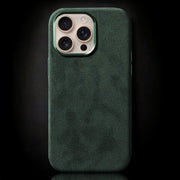 Alcantara iPhone Case - Sea Green