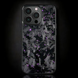 BOLD FORGED Carbon Fiber iPhone Case - Purple