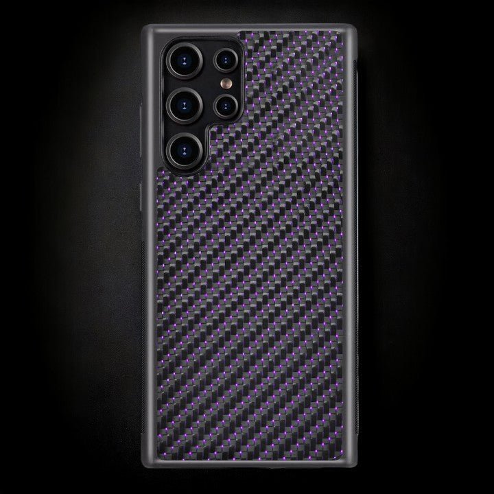 Classic Carbon Fiber Galaxy Case - Purple - Carbon Conceptz -