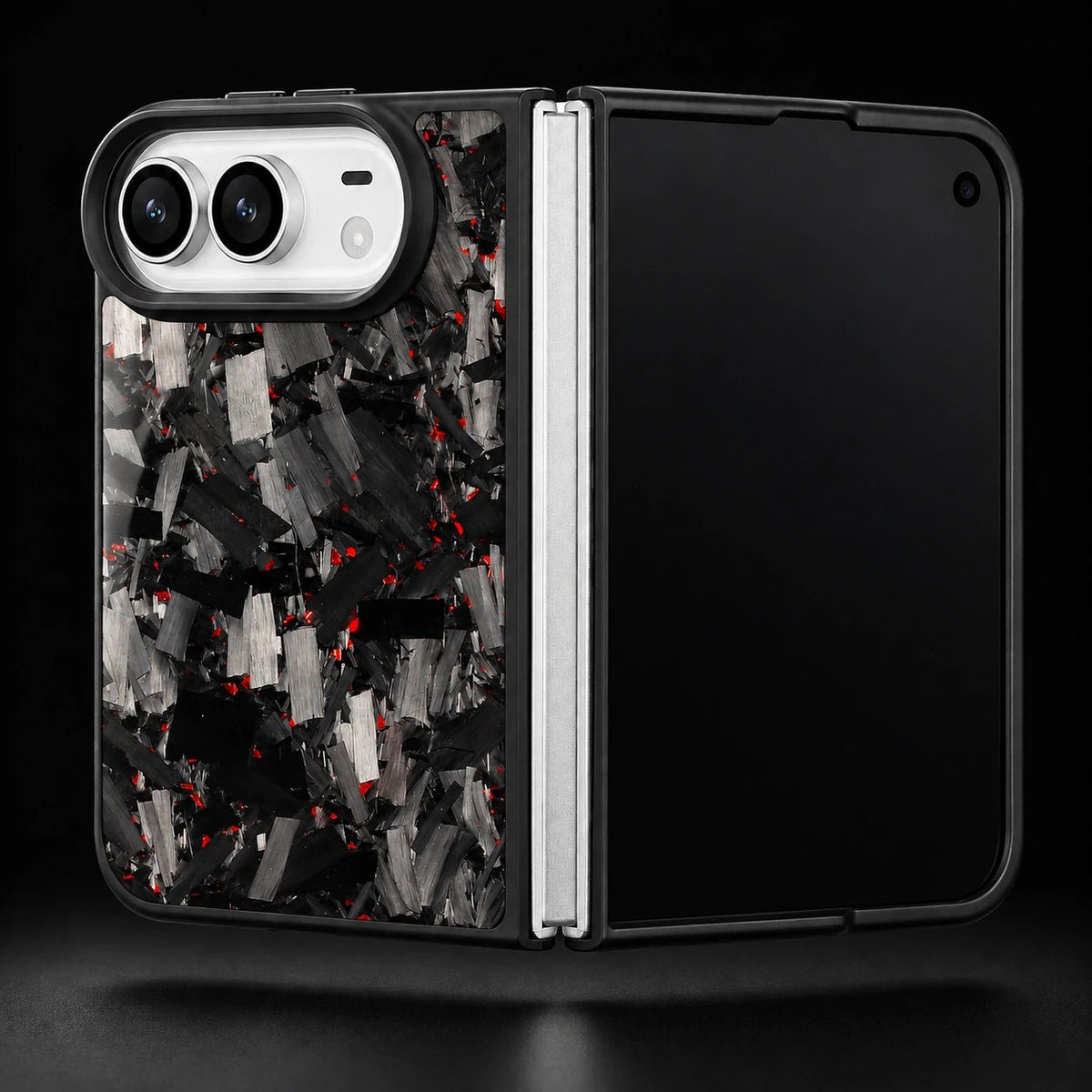 DUO Bold Forged Carbon Fiber iPhone Case — Red - Carbon Conceptz - iPhone Case