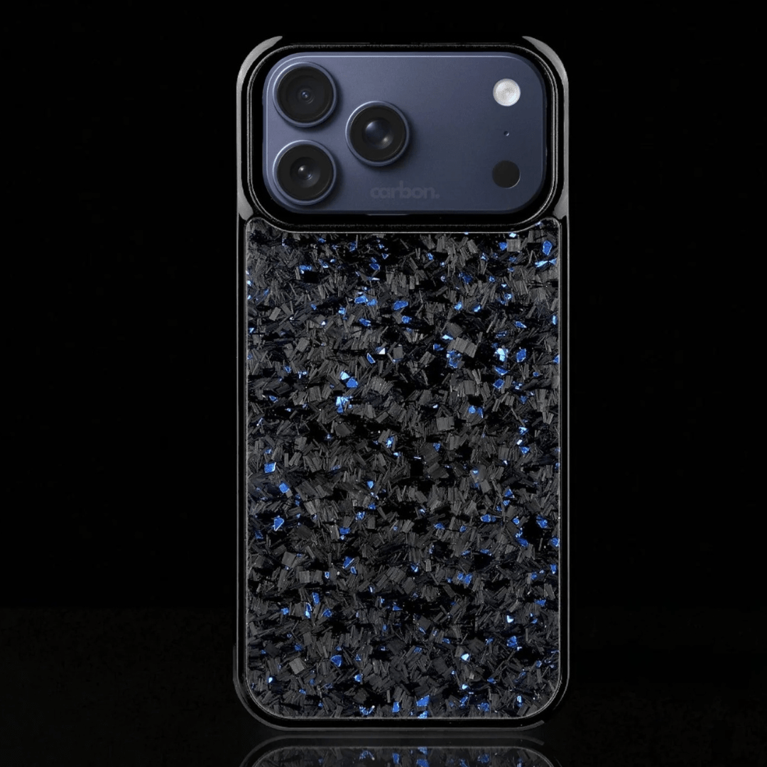 FORGED Carbon Fiber iPhone Case - Blue Forged - Carbon Conceptz - Phone Holders & Mounts
