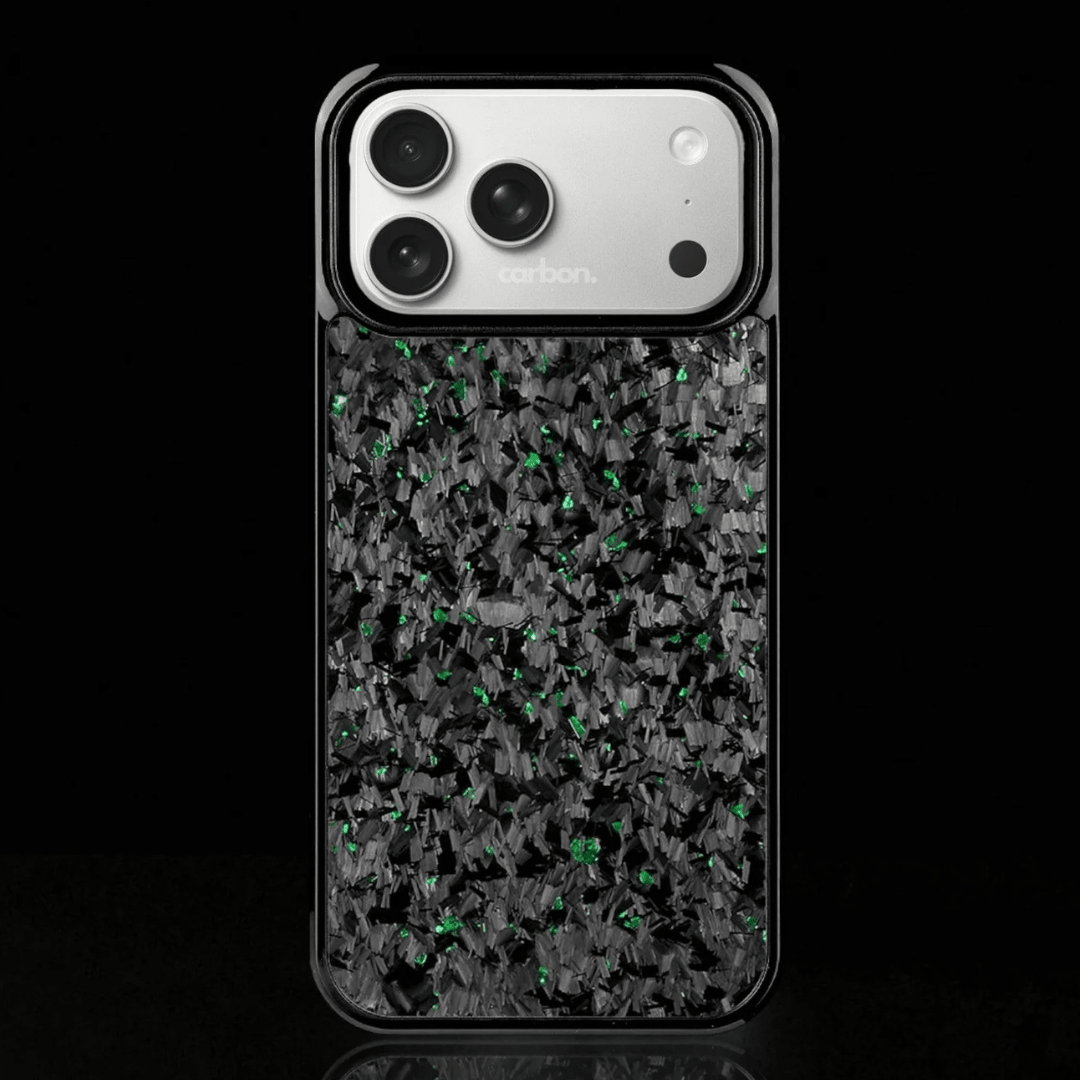 FORGED Carbon Fiber iPhone Case - Green Forged - Carbon Conceptz -