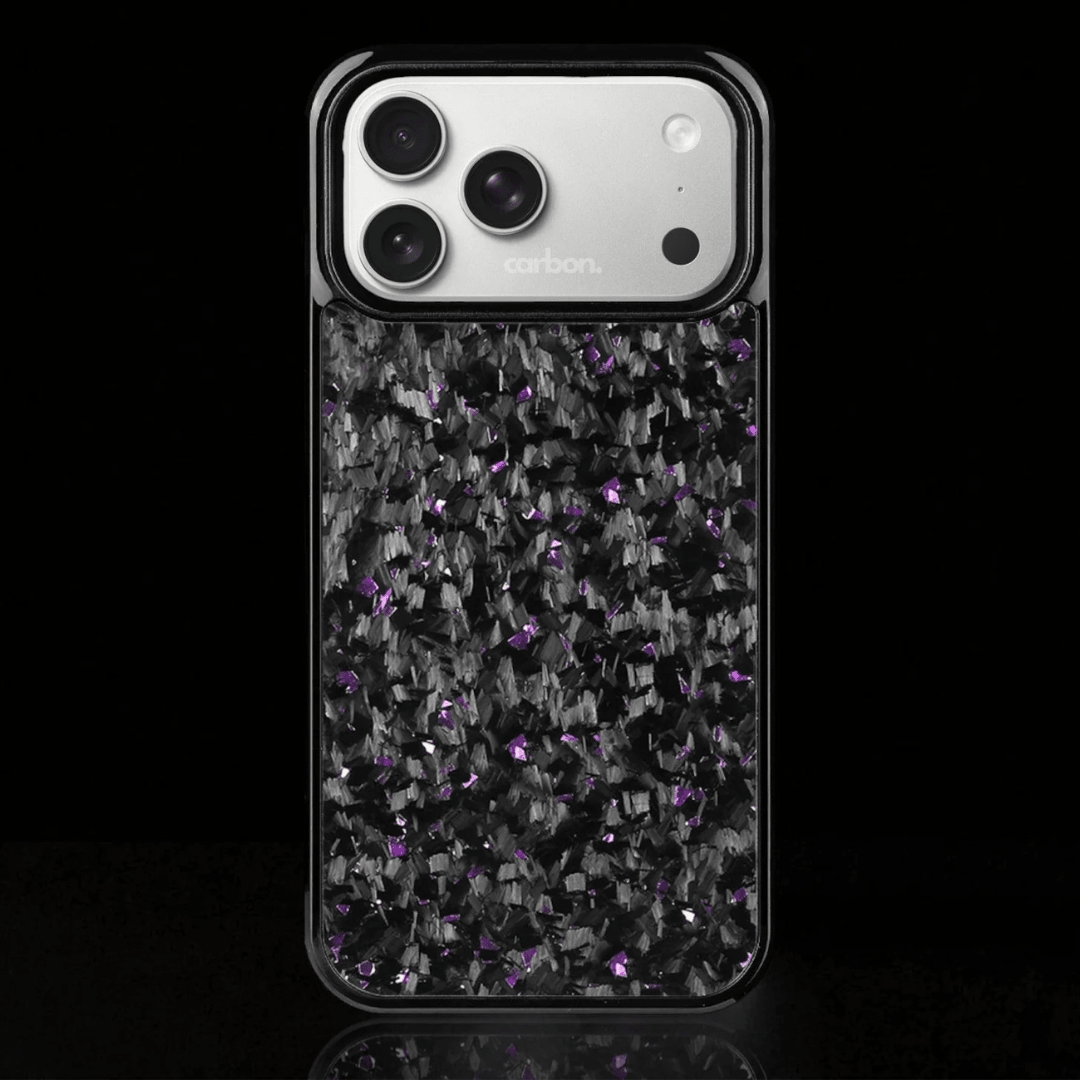 FORGED Carbon Fiber iPhone Case - Purple Forged - Carbon Conceptz - Phone Holders & Mounts