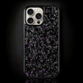 FORGED Carbon Fiber iPhone Case - Purple Forged