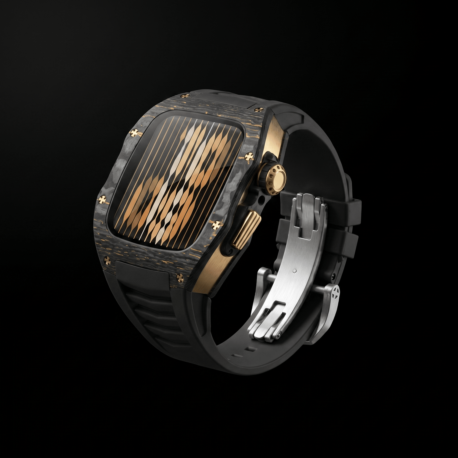 Forged Gold Watch Case - Carbon Conceptz - Apple Watch Case
