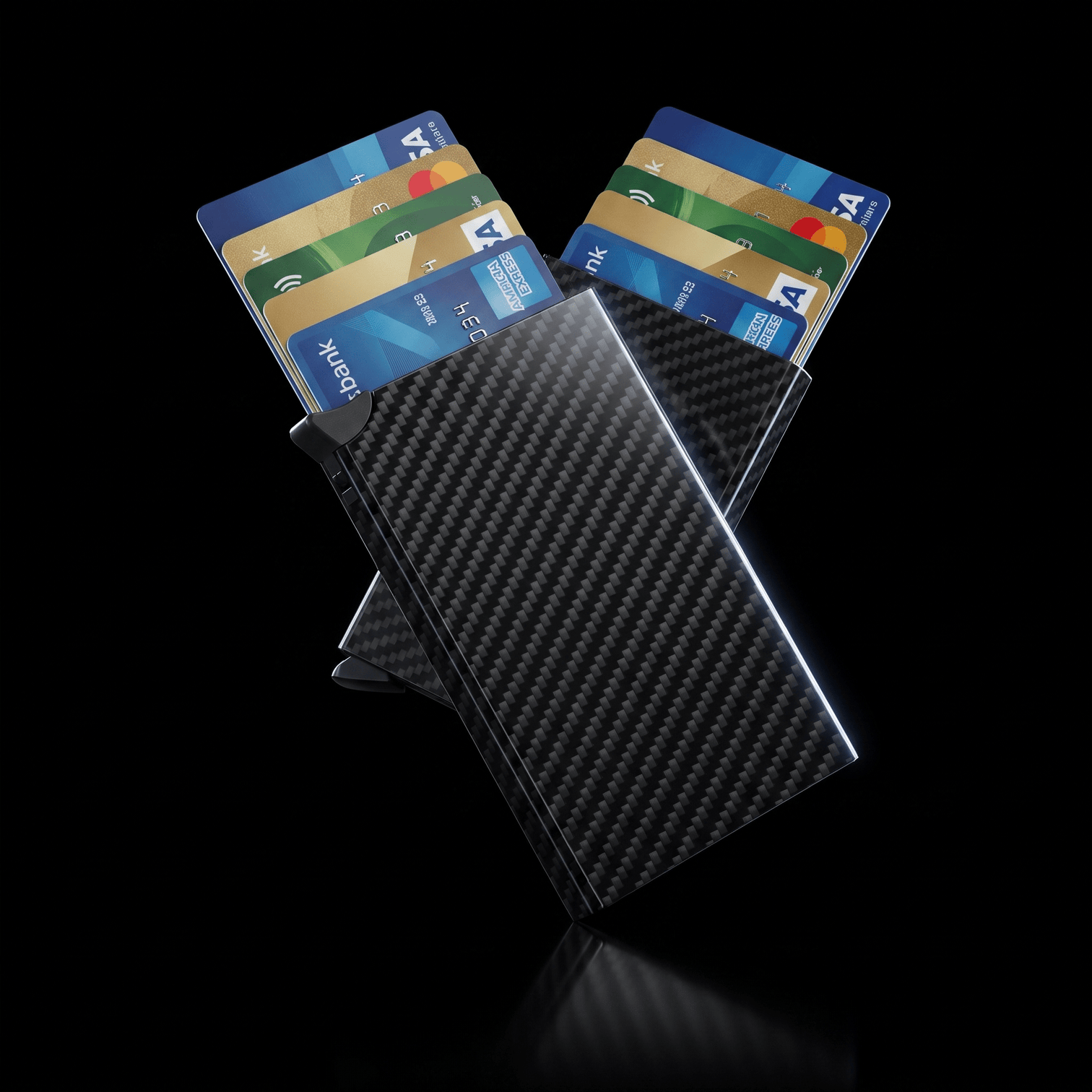 The Forged Vault™ Cardholder — 3K Twill - Carbon Conceptz - Cardholder