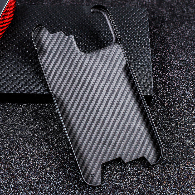 Skeletal Purple Forged Carbon iPhone Case