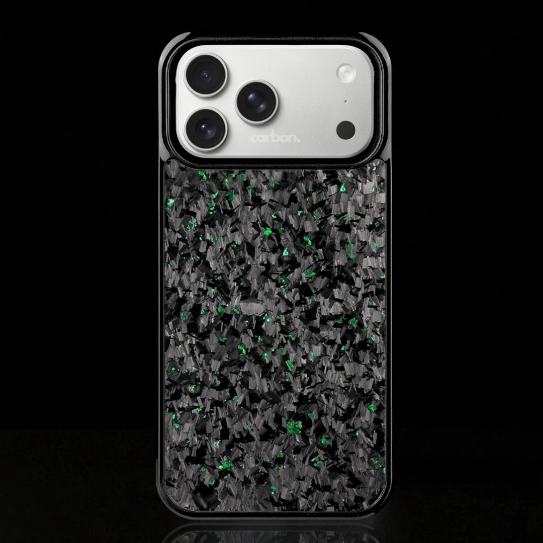 FORGED Carbon Fiber iPhone Case - Green Forged