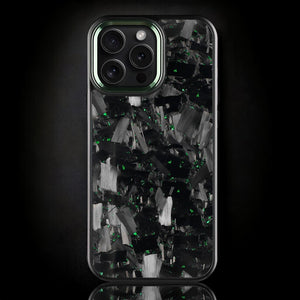 BOLD FORGED Carbon Fiber x Accent | Green | iPhone