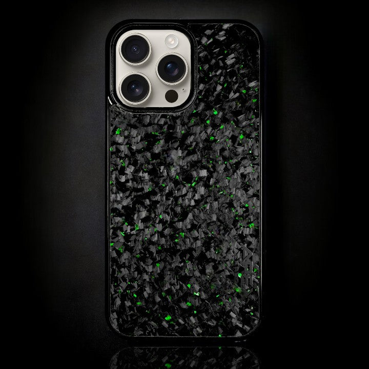 FORGED Carbon Fiber iPhone Case - Green Forged