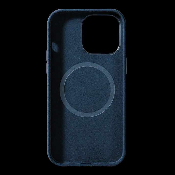 Alcantara iPhone Case - Deep Blue