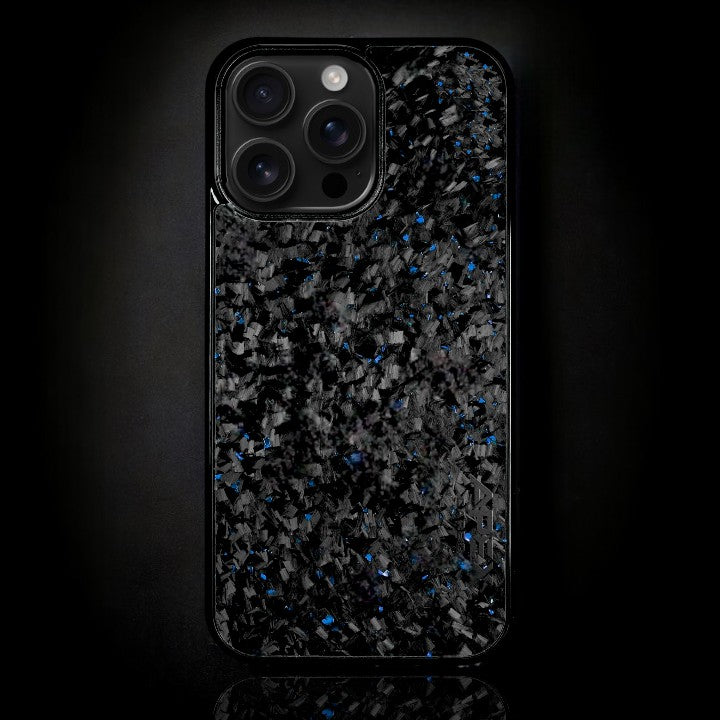 FORGED Carbon Fiber iPhone Case - Blue Forged