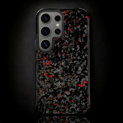 FORGED Carbon Fiber Samsung Case - Red Forged