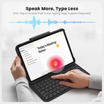 The Feather™ iPad Keyboard Case — Black