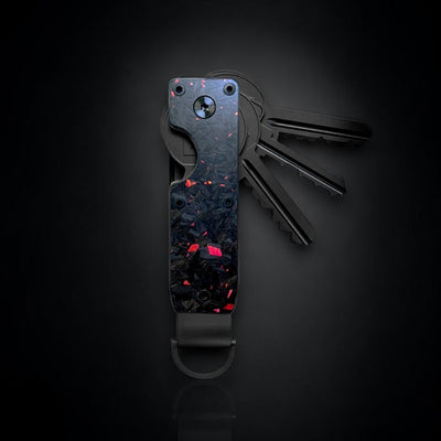 Carbon Conceptz Key Case - Forged Red