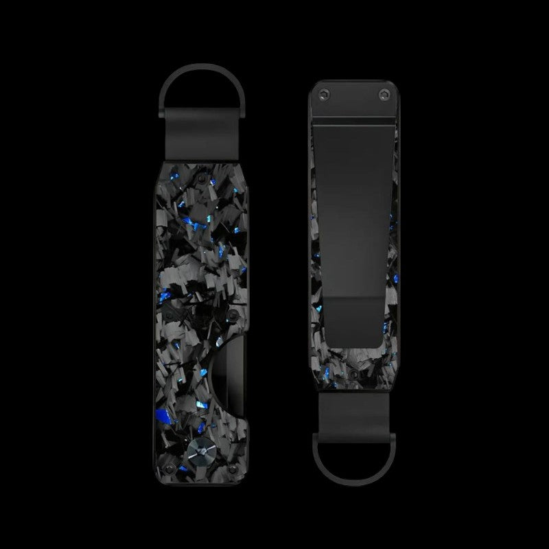 Carbon Conceptz Key Case - Forged Blue