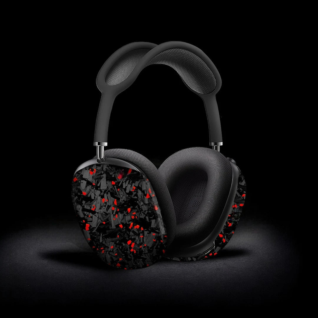 AirPods Max Case - Red Forged Carbon - Carbon Conceptz - 