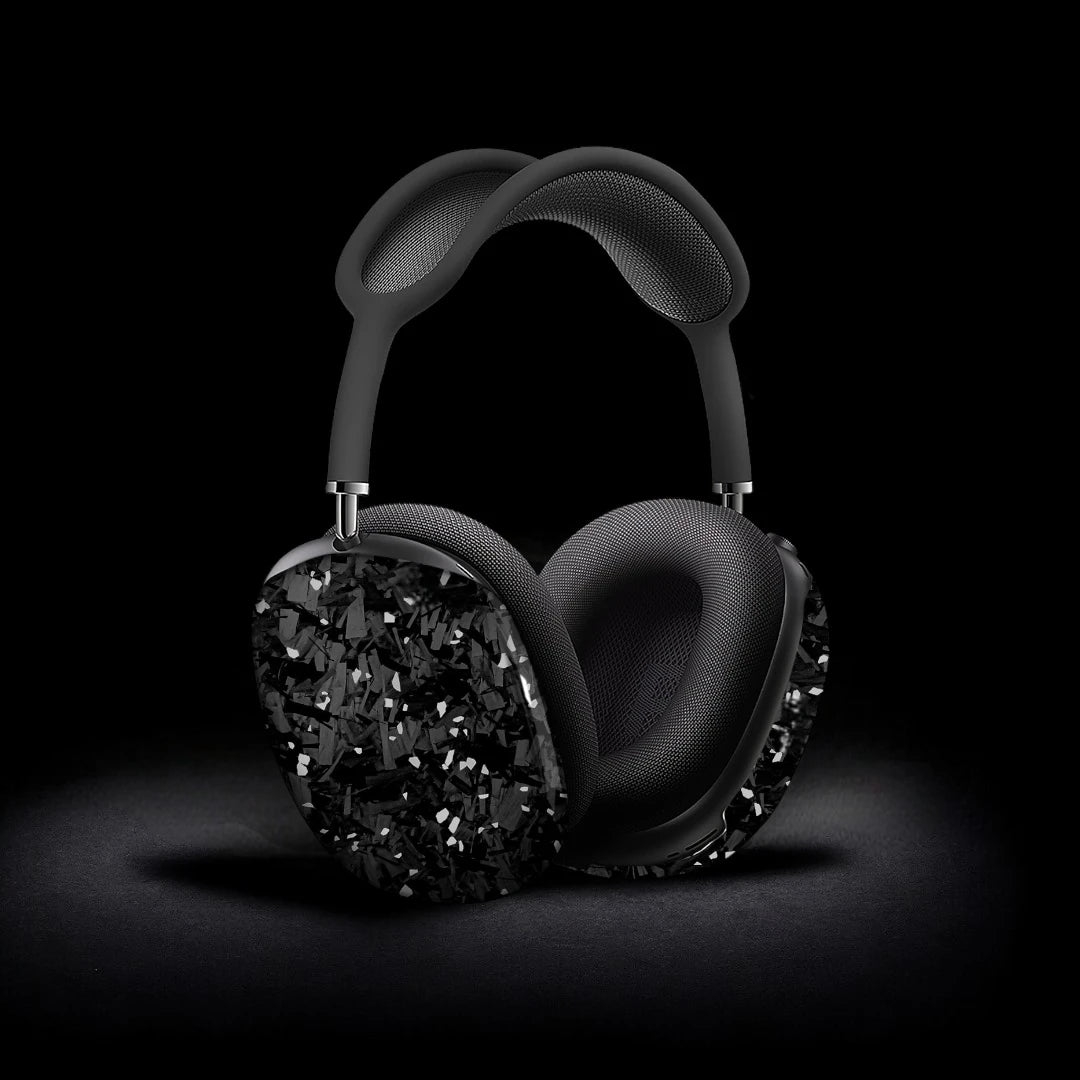 AirPods Max Case - Silver Forged Carbon - Carbon Conceptz - 