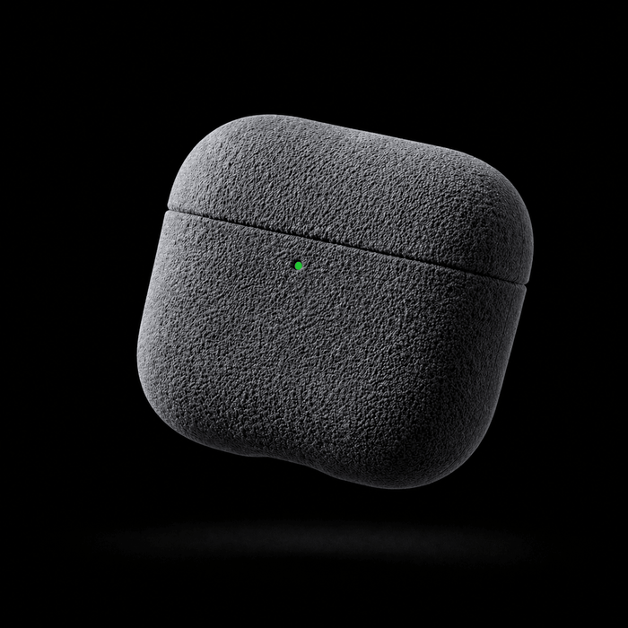 Alcantara AirPods 3 Case Titanium Grey