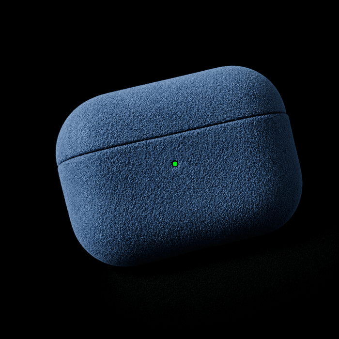 Alcantara AirPods Pro 2 Case Sea Blue