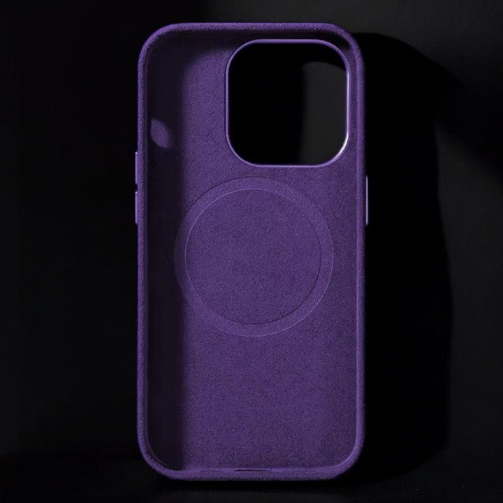 Alcantara iPhone Case - Purple - Carbon Conceptz - 