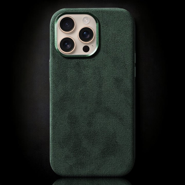 Alcantara iPhone Case - Sea Green - Carbon Conceptz - 