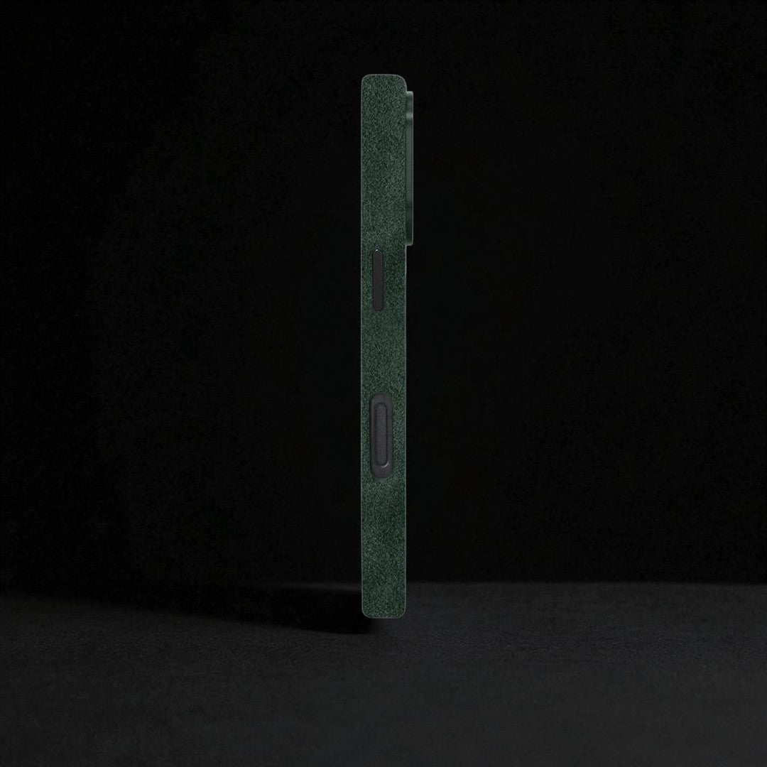 Alcantara iPhone Case - Sea Green - Carbon Conceptz - 