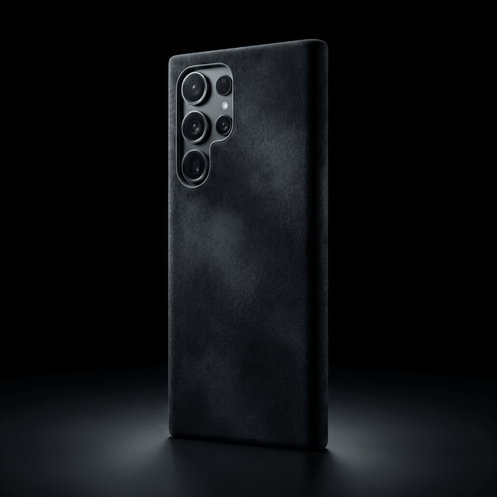 Alcantara Samsung Case Black