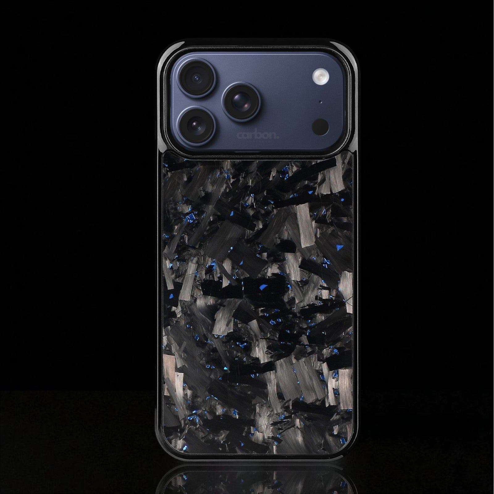 BOLD FORGED Carbon Fiber iPhone Case - Blue - Carbon Conceptz - Phone Holders & Mounts