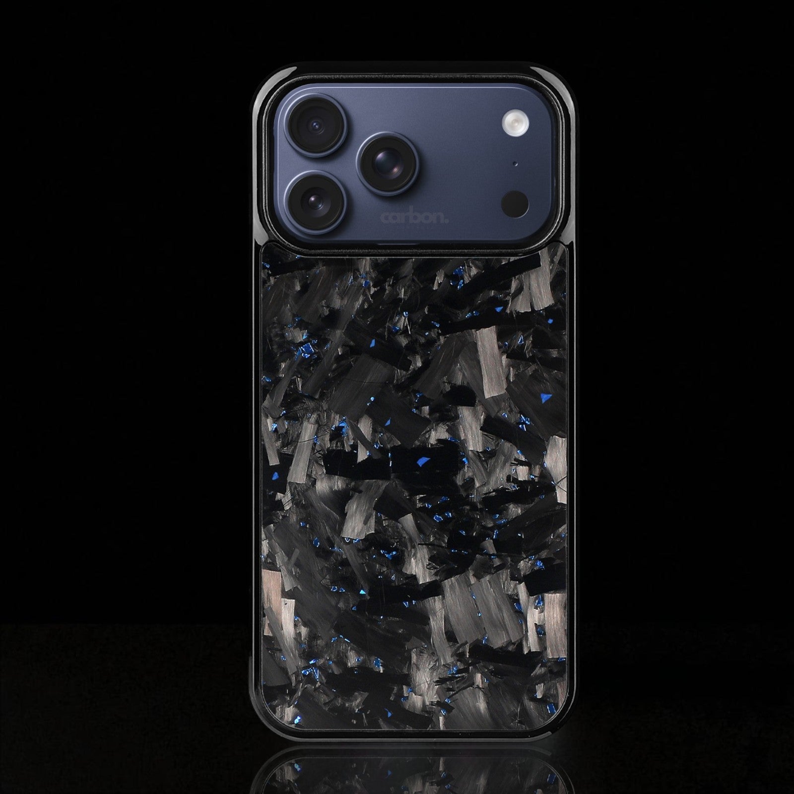 BOLD FORGED Carbon Fiber iPhone Case - Blue - Carbon Conceptz - Phone Holders & Mounts