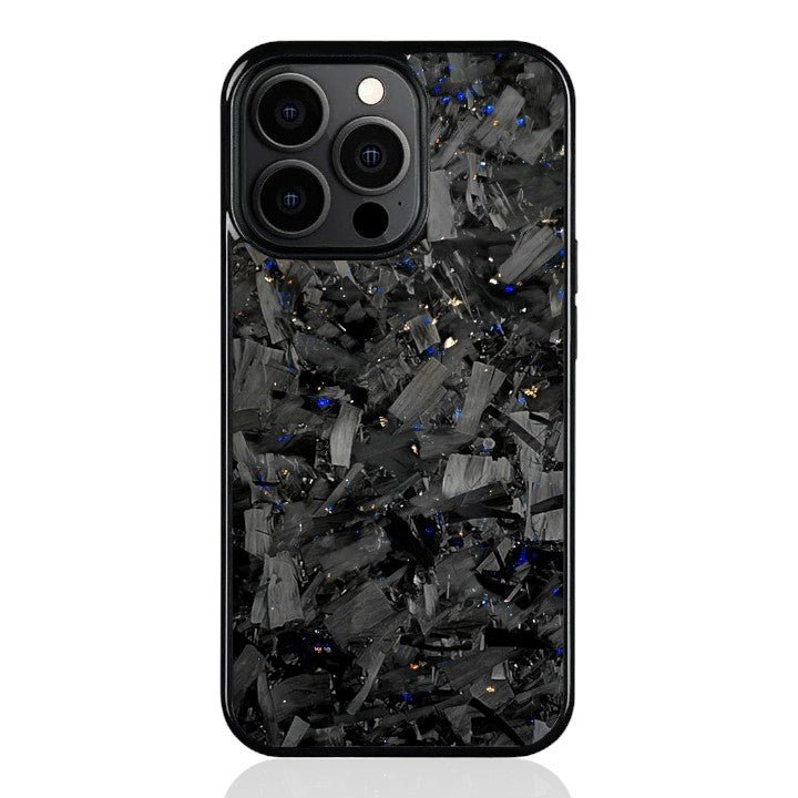 BOLD FORGED Carbon Fiber iPhone Case - BLUE x GOLD - Carbon Conceptz - Phone Holders & Mounts