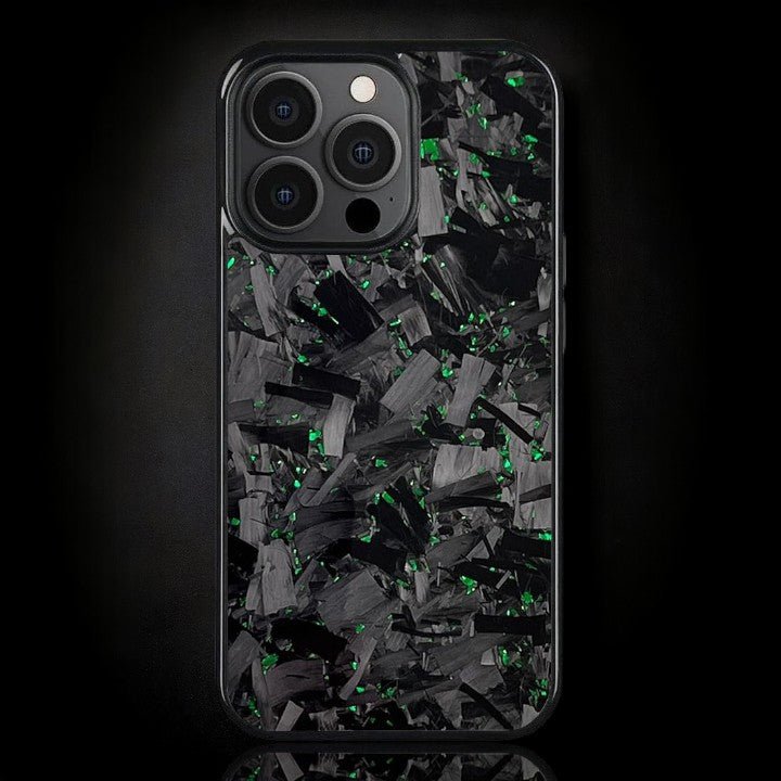 BOLD FORGED Carbon Fiber iPhone Case - Green - Carbon Conceptz - Phone Holders & Mounts