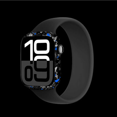 BOLD Forged Carbon Fiber Watch Case | Apple Watch | Blue - Carbon Conceptz - 