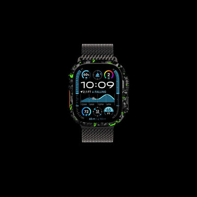BOLD Forged Carbon Fiber Watch Case | Apple Watch | Green - Carbon Conceptz - 