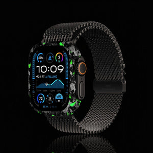 BOLD Forged Carbon Fiber Watch Case | Apple Watch | Green - Carbon Conceptz - 