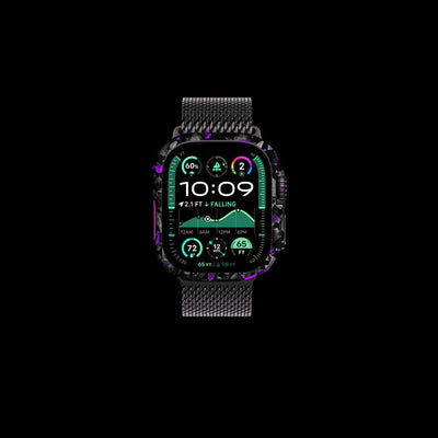 BOLD Forged Carbon Fiber Watch Case | Apple Watch | Purple - Carbon Conceptz - 