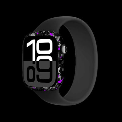 BOLD Forged Carbon Fiber Watch Case | Apple Watch | Purple - Carbon Conceptz - 
