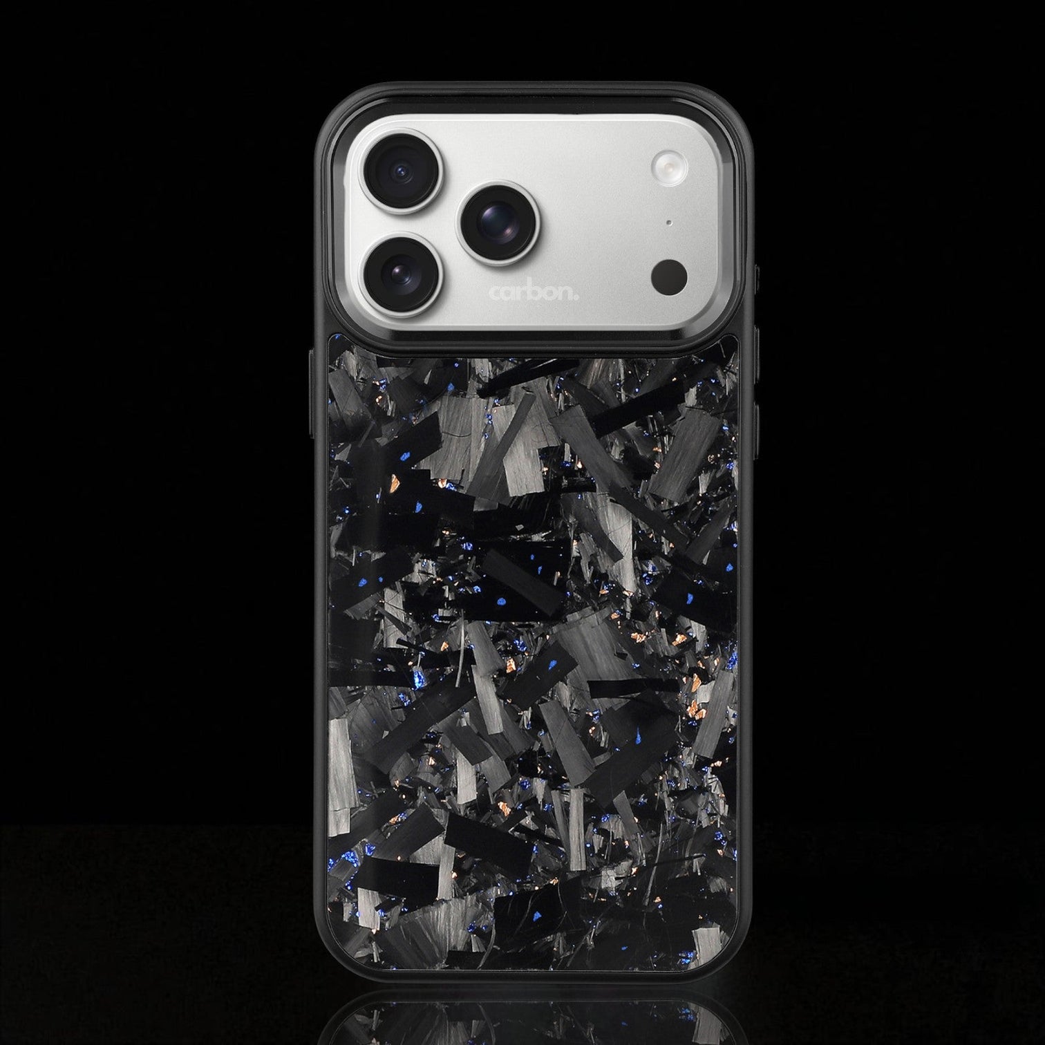 BOLD FORGED Carbon Fiber x Accent | Blue x Gold | iPhone – Carbon