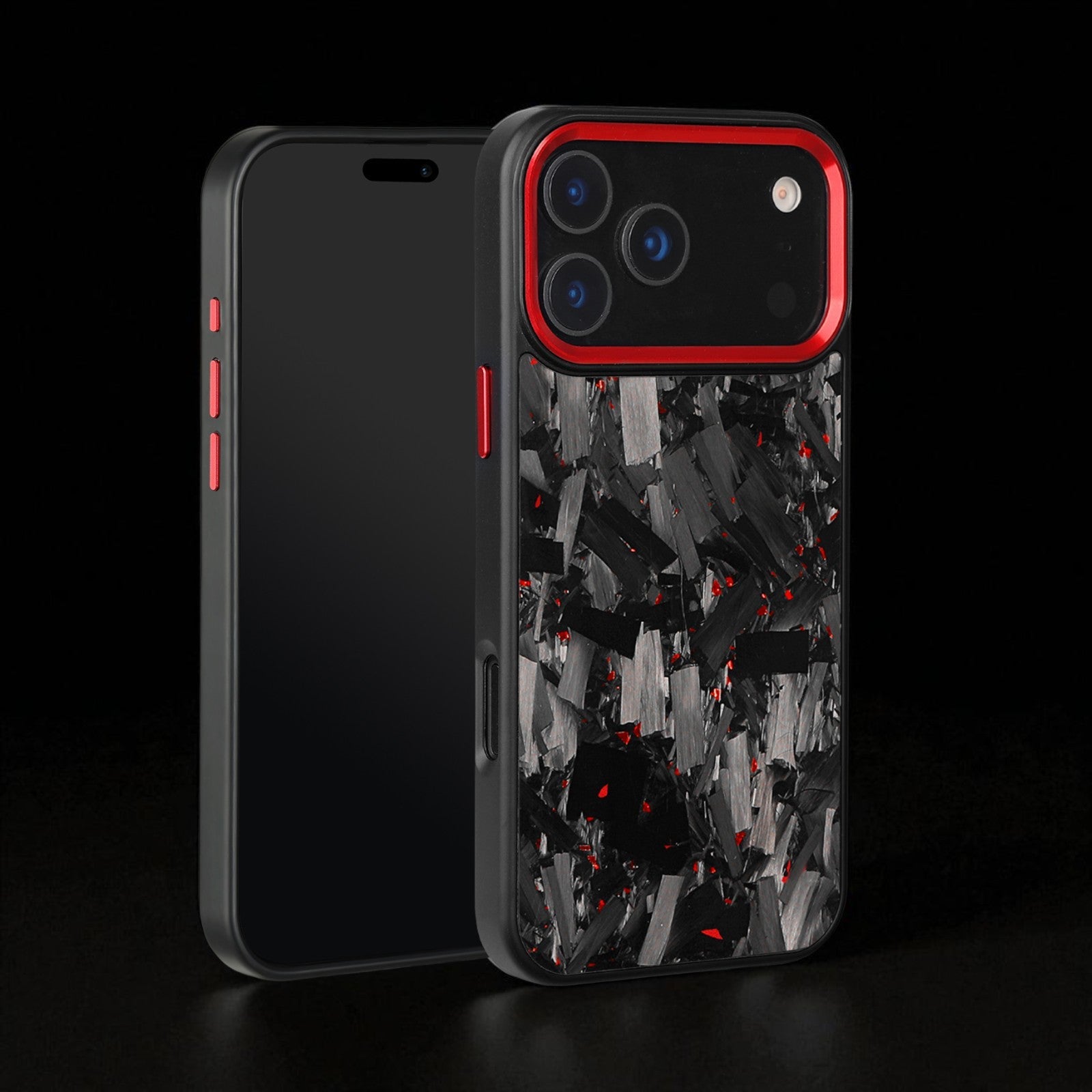 BOLD FORGED Carbon Fiber x Accent | Red | iPhone - Carbon Conceptz - Phone Holders & Mounts