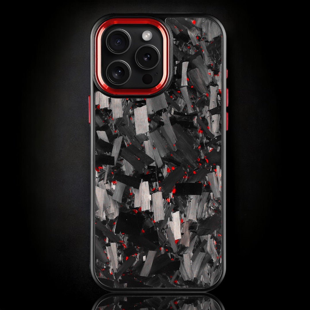 BOLD FORGED Carbon Fiber x Accent | Red | iPhone - Carbon Conceptz - Phone Holders & Mounts