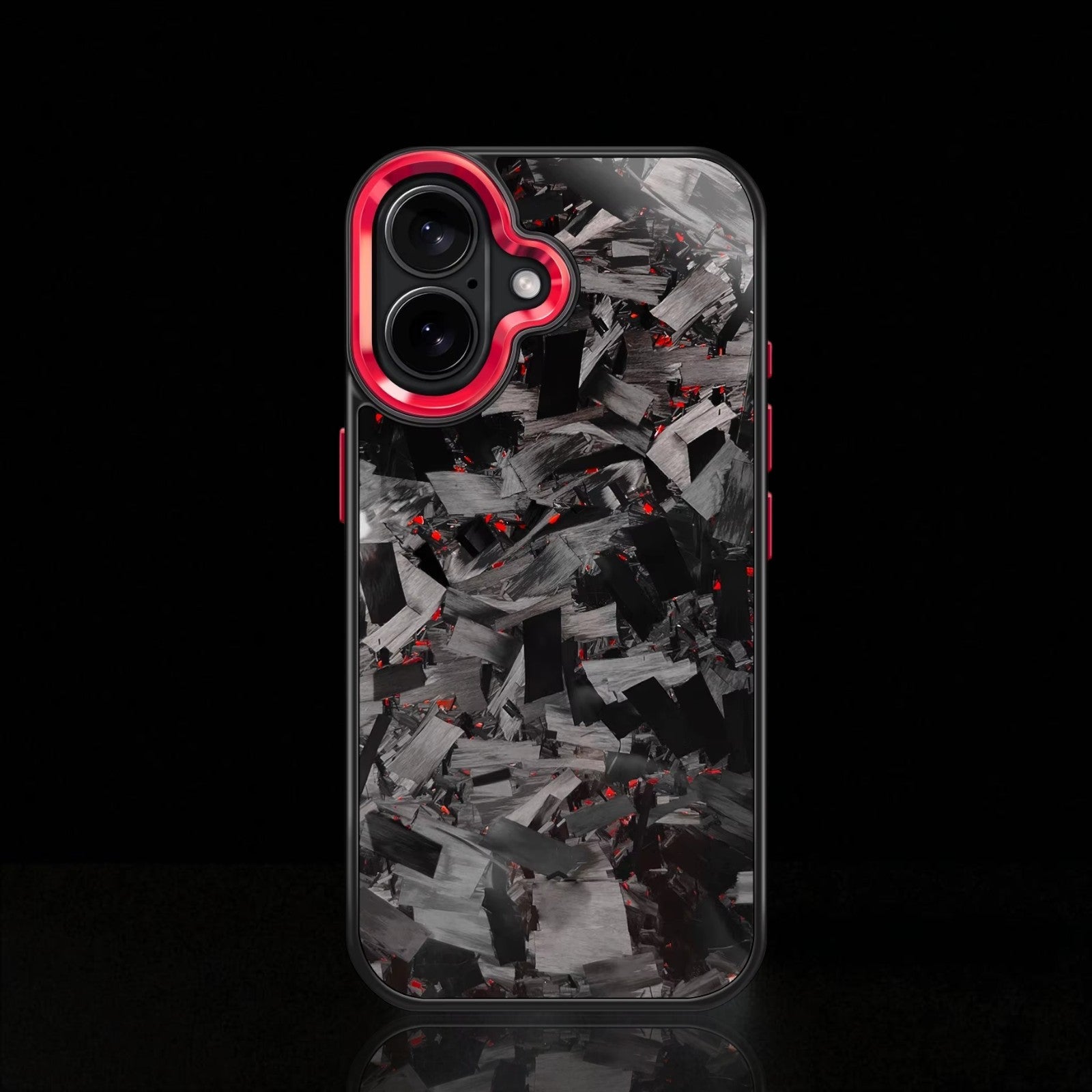 BOLD FORGED Carbon Fiber x Accent | Red | iPhone - Carbon Conceptz - Phone Holders & Mounts