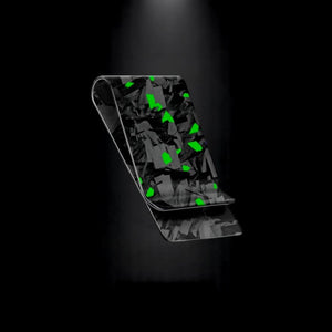 Cash Clip | Green Forged Carbon - Carbon Conceptz - 