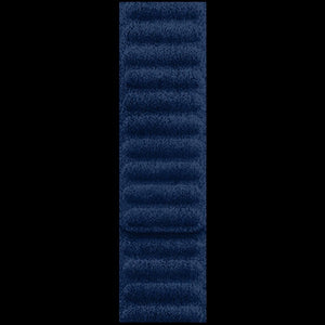 Deep Blue Alcantara Magnetic Watch Band | Apple Watch - Carbon Conceptz - 