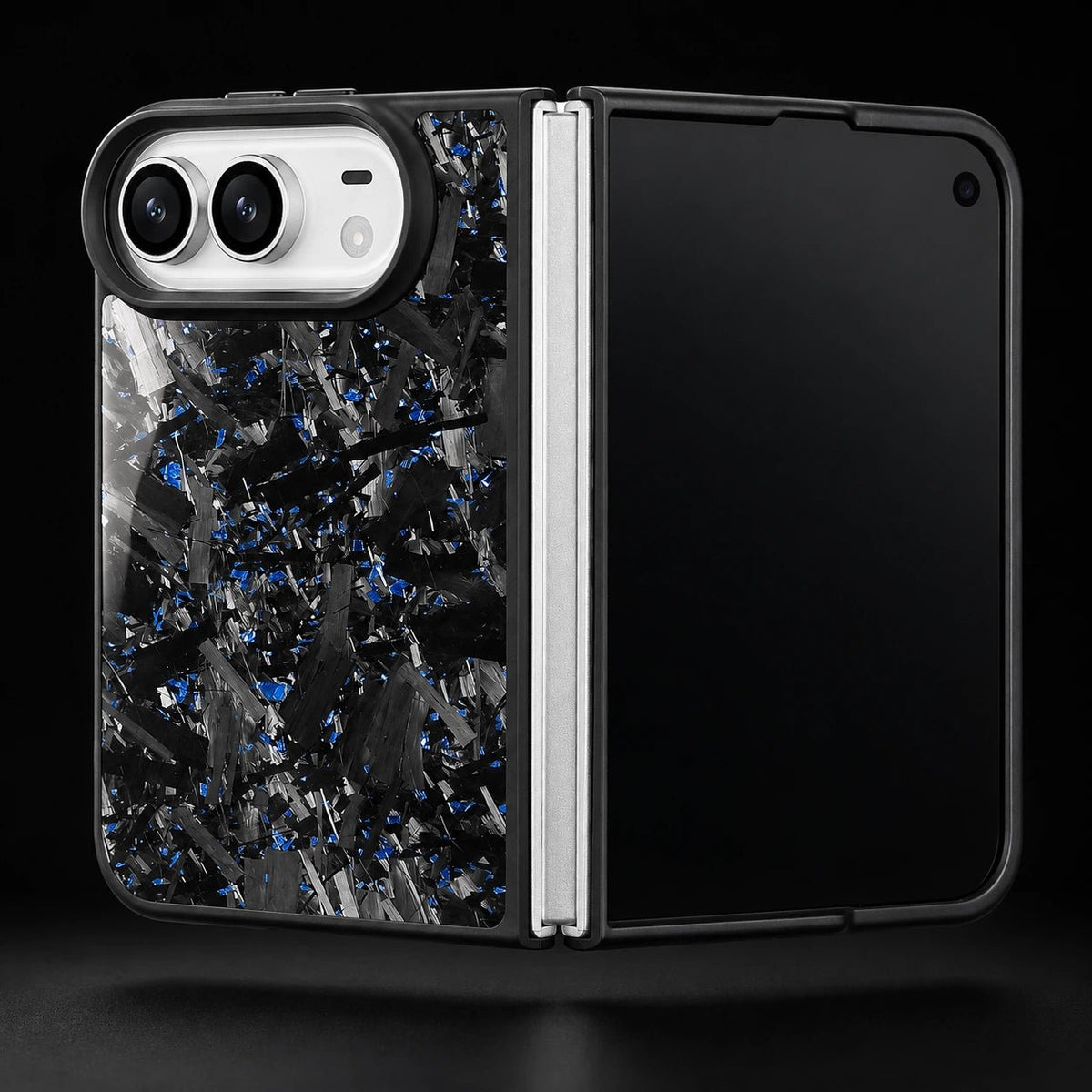 DUO Bold Forged Carbon Fiber iPhone Case — Blue - Carbon Conceptz - iPhone Case