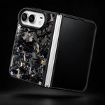 DUO Bold Forged Carbon Fiber iPhone Case — Blue & Gold - Carbon Conceptz - iPhone Case