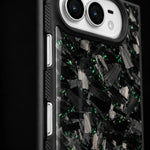 DUO Bold Forged Carbon Fiber iPhone Case — Green - Carbon Conceptz - iPhone Case
