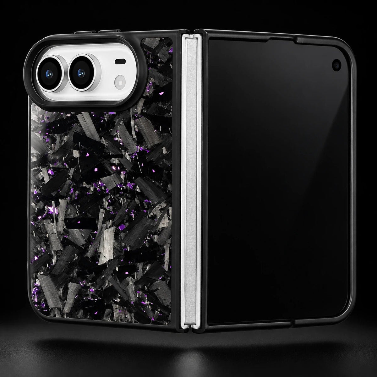 DUO Bold Forged Carbon Fiber iPhone Case — Purple - Carbon Conceptz - iPhone Case
