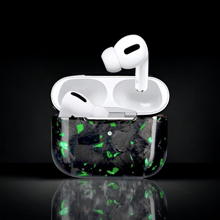 Forged Carbon Fiber AirPods Case | Green - Carbon Conceptz - 