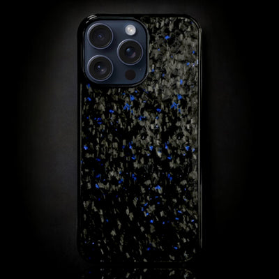 FORGED Carbon Fiber iPhone Case - Blue Forged - Carbon Conceptz - Phone Holders & Mounts