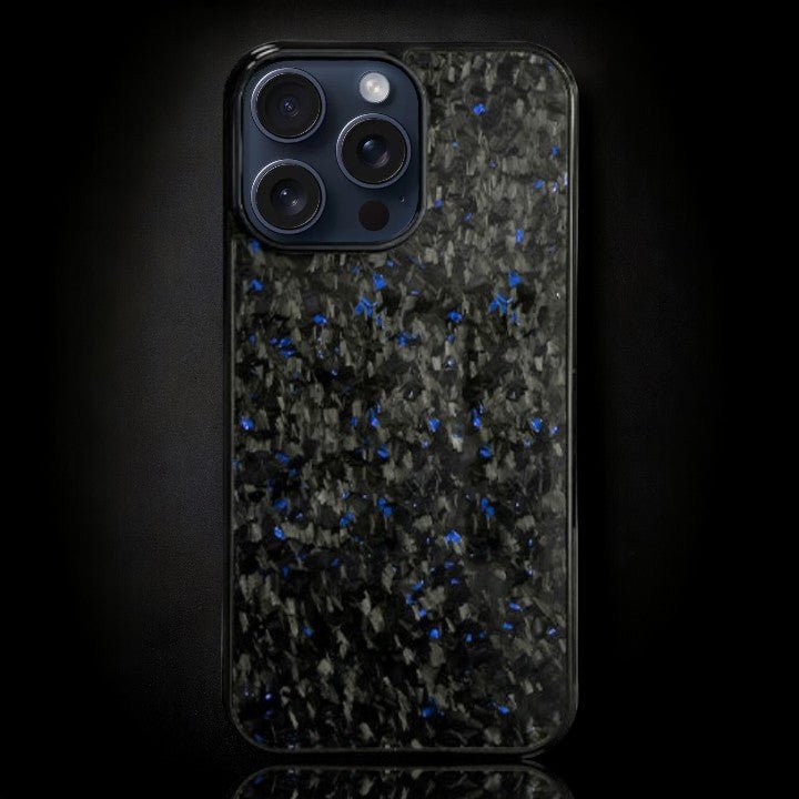 FORGED Carbon Fiber iPhone Case - Blue Forged - Carbon Conceptz - Phone Holders & Mounts